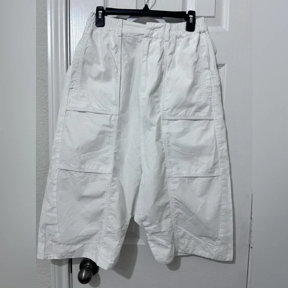 Free People, Marbella Cropped Harem Pants, White, XS, NWOT - Picture 6 of 12